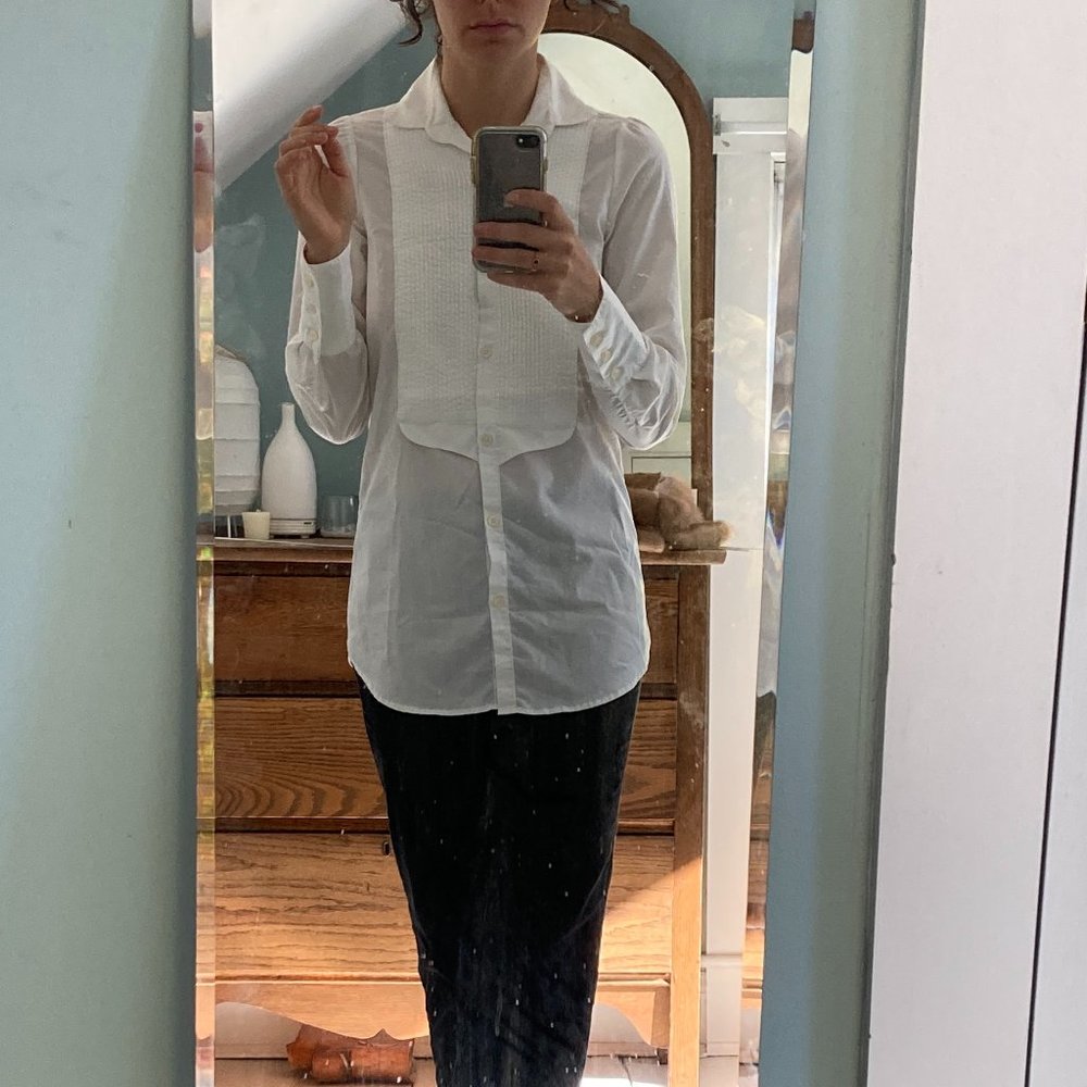 Barbour tuxedo shirt